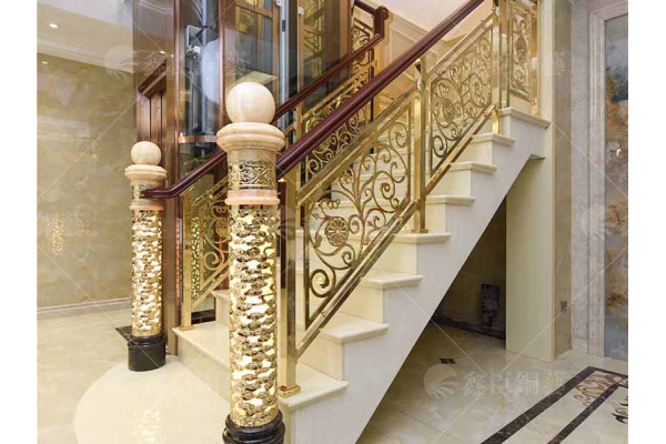 Creating an extraordinary new texture for stairs with unique materials