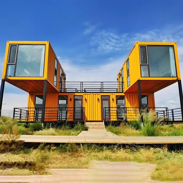 Assembled steel structure house