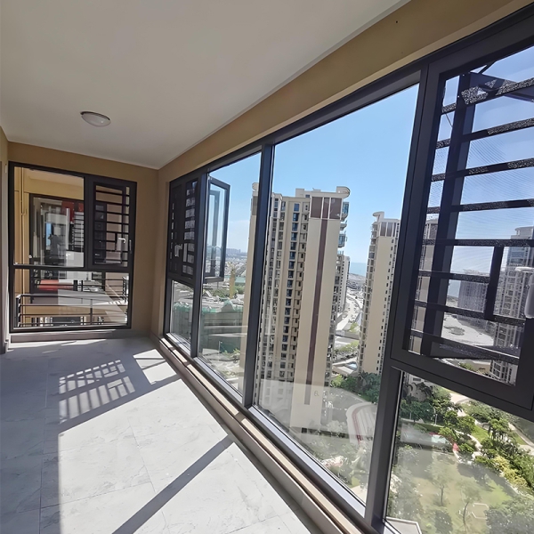 Aluminum alloy building windows